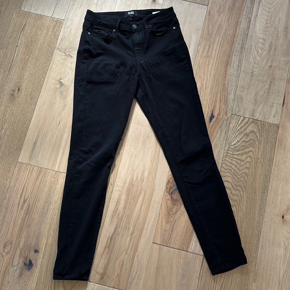 Paige jeans. Black. Size 28